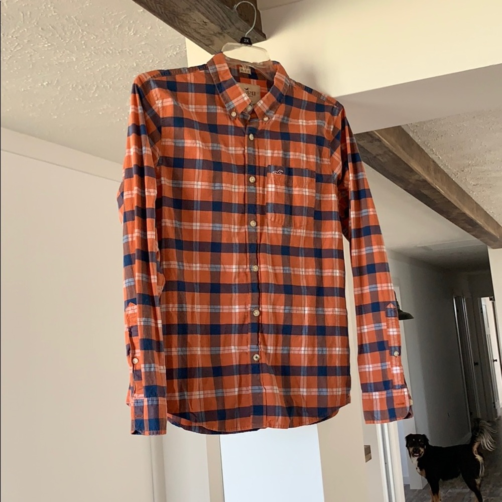 Hollister plaid long sleeve